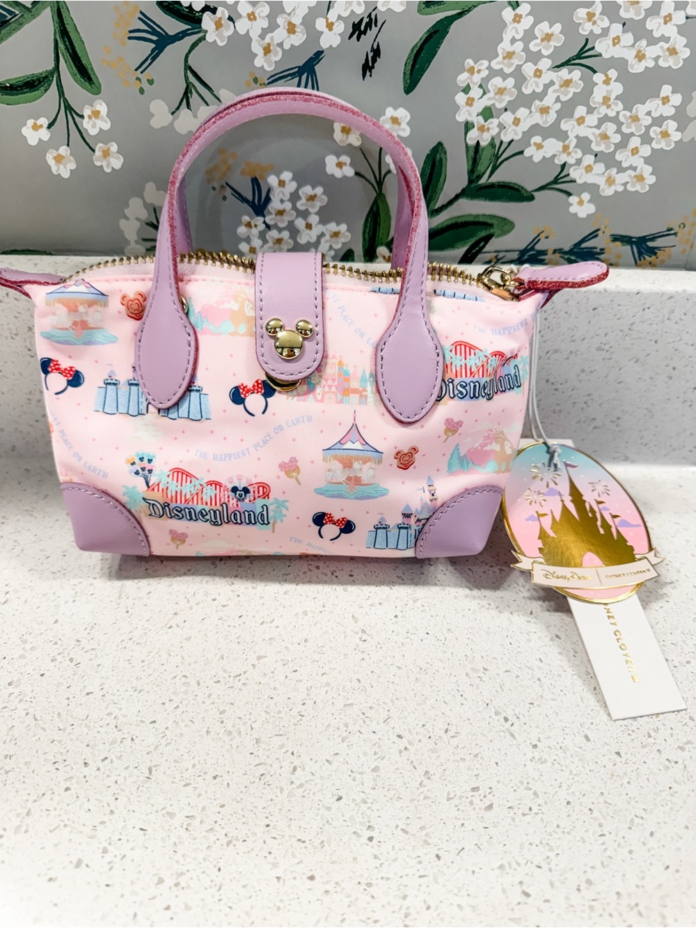 Stoney Clover Lane Disneyland Mini Tote NWT